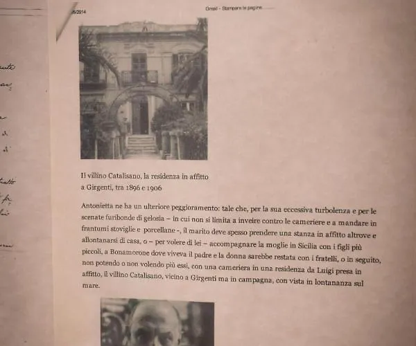 Bed & Breakfast Mansion Pirandello Agrigento